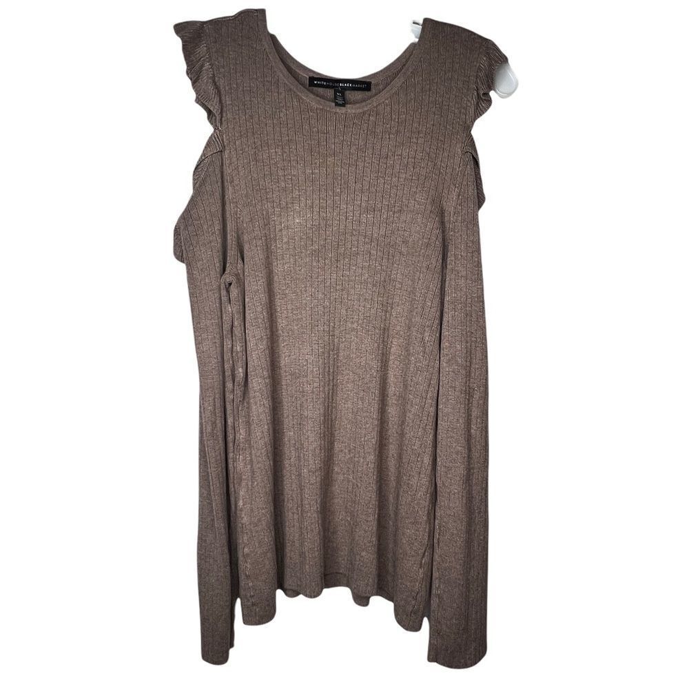 WHBM Cold Shoulder Sweater
